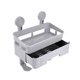 thumbnail image 4 of Organizador de almacenamiento para baño, soporte de pared adhesivo para almacenamiento con, 4 of 8