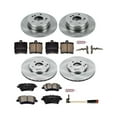 thumbnail image 3 of Power Stop Front and Rear Stock Replacement Brake Pad and Rotor Kit KOE6703, 3 of 8