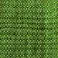 thumbnail image 1 of Ahgly Company Indoor Square Abstract Green Modern Area Rugs, 4' Square, 1 of 4
