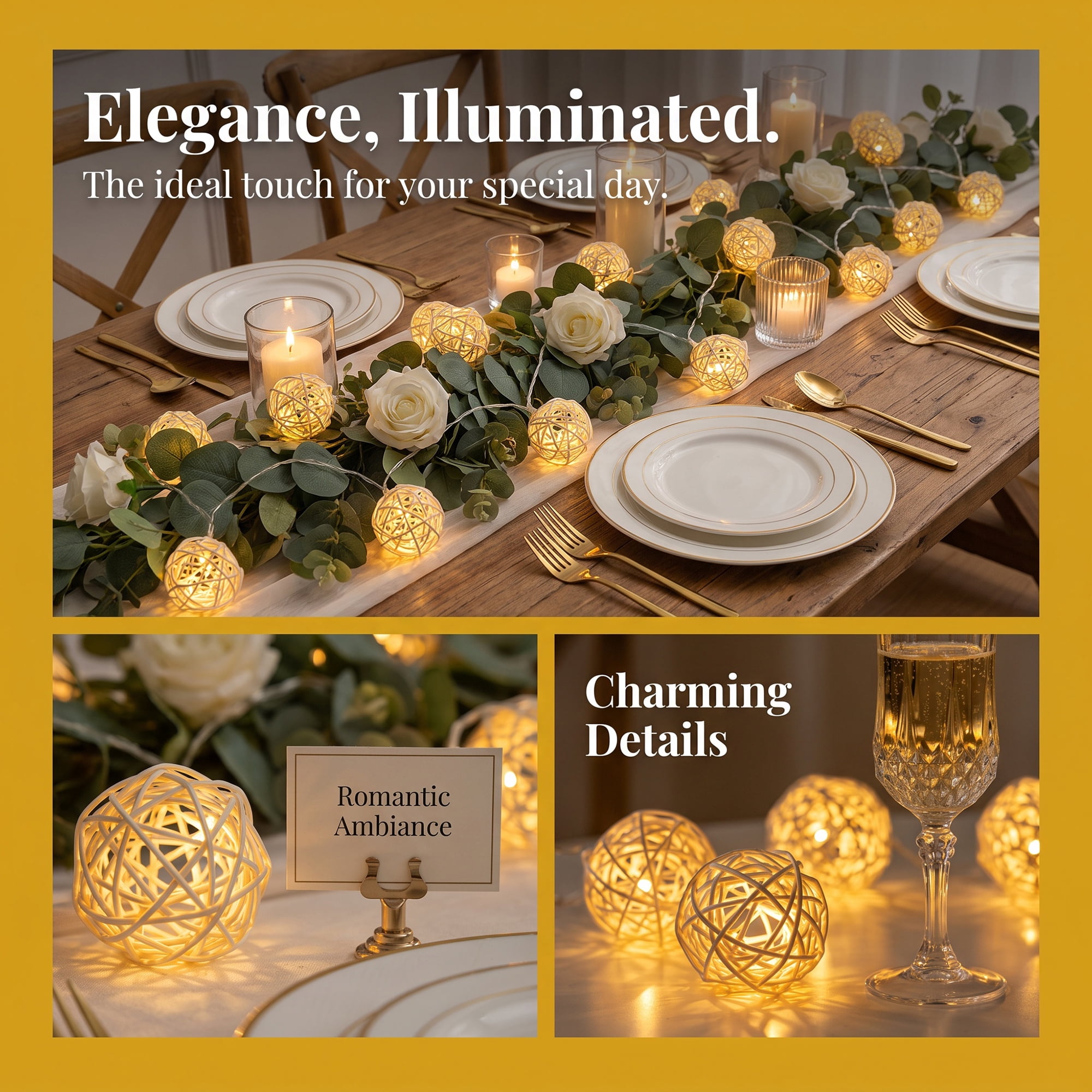 Unique Bargains Lights for Home Use with Flexible Design 6.6 ft Battery Operated