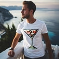 thumbnail image 5 of Summer Men Tee ShirtParty (1) Graphic Letter Print T Shirts Crew Neck Short Sleeves Sports Sizes XS-5XL, 5 of 5