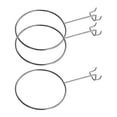 thumbnail image 2 of GROWTH TANK Metal Pegboard Sports Ball Display Rack Accessories Soccer Volleyball Holder 3.2cm Hole Spacing, 2 of 9