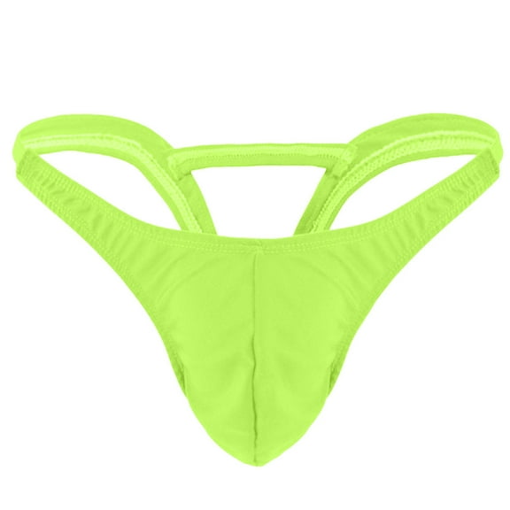 Men's Boxer Briefs Sretch T-back Micro Thong Underwear