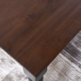 thumbnail image 3 of Vifah Ellsworth - Lafayette Medium Wood Dining Table Blue Shabby Chic, 3 of 5