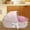 pink, variant on [Elegant Floral Gift Box] Elegant Floral Gift Box with Decorative Ribbon - 1pc Sturdy Floral Arrangement Basket for Wedding, Shower, Home Decor - Pastel Pink, White - Large 33x18.5x8cm,White