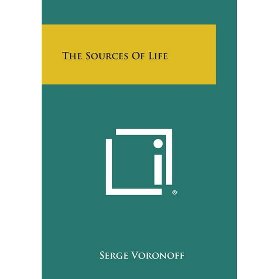 The Sources of Life (Paperback)