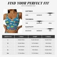 thumbnail image 6 of Lsque Transportations With Animals Printed Women'S Sports Bra, Compression, Moisture Wicking, High-Impact Sports Bra For Women,Supportive sports bra-X-Large, 6 of 9