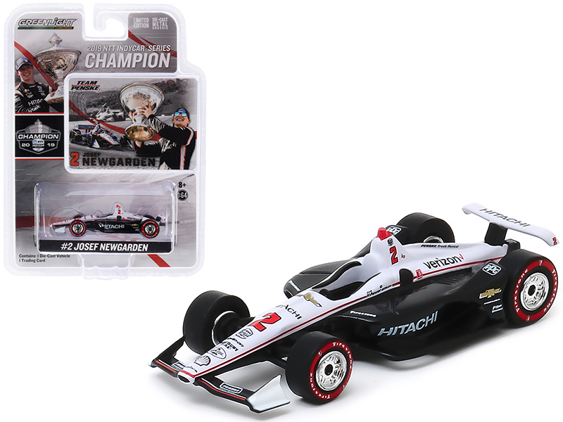 Greenlight 10858 Dallara Indy Car No.2 Josef Newgarden Hitachi Team