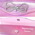 thumbnail image 5 of Evening Clutch Purses for Women Formal Party Clutch Bags  Prom  Handbags Shiny  Bow Flap Purses, 5 of 6