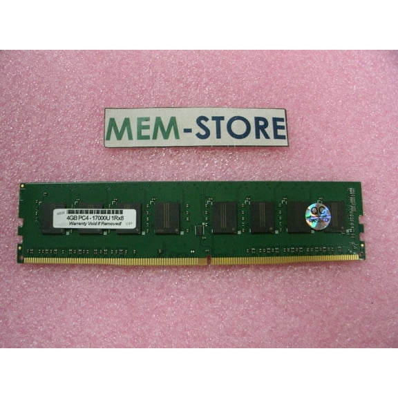 4GB DDR4 2133MHz NECC UDIMM Crucial CT4G4DFS8213 Equivalent Desktop RAM Memory (3rd Party)