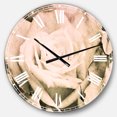 thumbnail image 1 of DesignArt Bunch of Roses Black and White Large Wall Clock, 1 of 2