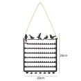 thumbnail image 4 of Tachiuwa Hanging Jewelry Rack Seven Layers Birds Decor for Photography Jewelry Store Dorm Black, 4 of 9