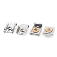 thumbnail image 1 of Unique Bargains Metal Spring Loaded Adjustable Wall Hanging Mount Mirror Clip Brackets Set for Home Essential, 1 of 2