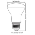 thumbnail image 3 of 4 Pack Bioluz LED R20 BR20 LED Bulbs Dimmable Outdoor / Indoor Flood Lights Soft White 3000K UL Listed, 3 of 5