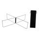 thumbnail image 1 of Soporte plegable para nevera, soporte plegable, portaequipajes portátil, universal y resistente Negro recto, 1 of 8