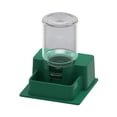thumbnail image 2 of Dispensador automático de agua para reptiles, comedero para mascotas, accesorios para jaulas, bebedero para anfibios, tortugas, geckos y ranas, Verde oscuro, 2 of 10