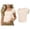 Beige, variant on T Shirts for Girls Short Sleeve Square Neck Ribbed Tshirts Kids Basic Plain Girl Tops,Beige,11-12 Years