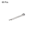 thumbnail interactive-video image 1 of Uxcell Split Cotter Pin -4mm X 40mm 304 Stainless Steel 2-Prongs Silver 1 of 10