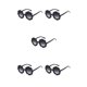 thumbnail image 2 of Gafas ópticas Qarigey Gafas de girasol Negro brillante, 2 of 5