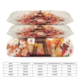 thumbnail image 2 of 3 Pcs Soft Bedding Set, Includes 1 Duvet Cover with Zipper And 2 Pillow,Shams Eiffel Tower Twin(86"x70"), 2 of 8