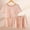 Pink, variant on Women's Shorts Suit Comfortable Sleepwear Set Maternity Pajamas Nursing Top Outfit Soft Breathable Fabric Relaxing Nightwear