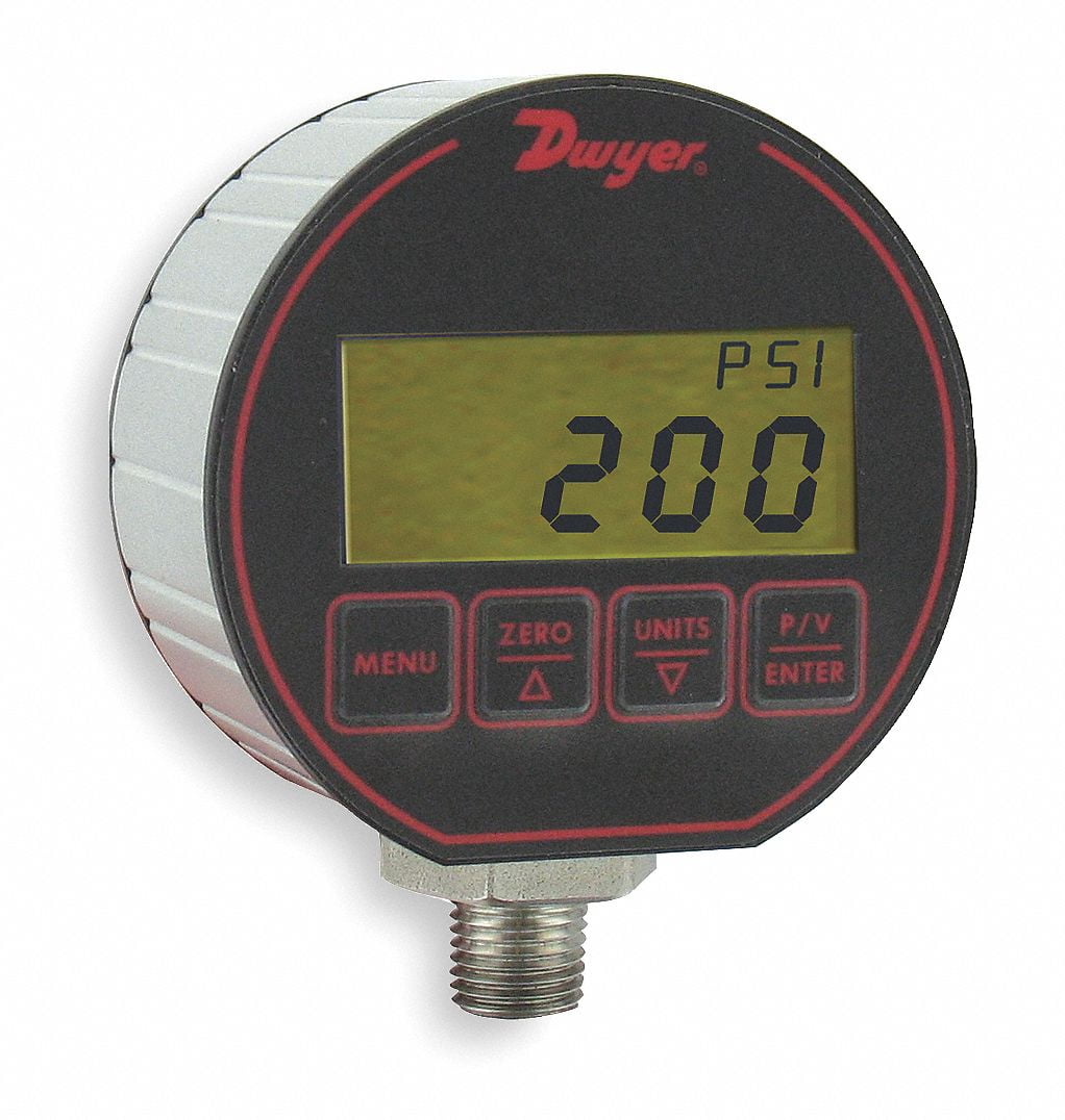 Dwyer Instruments Digital Vacuum Gaug Transmitter,to 60psi DPG-200 ...