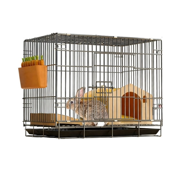 Ultimate Outdoor Pet Rabbit Cage Stylish Home Rabbit Villa Cozy Rabbit Nest for Happy Bunnies