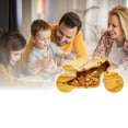 thumbnail image 2 of ZAXARRA Wooden Animal Piggy Bank, Large Enough Coin Saving Money Box, 2 of 5