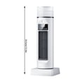 thumbnail image 2 of Digital Tower Air Cooler – Remote Control 3 Speeds Timer Function – Quiet Efficient Cooling for Home & Office, 2 of 3