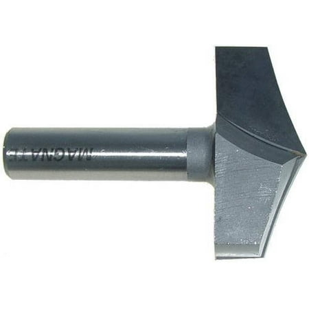 

Magnate 7521 Combination Rope Molding Router Bits — 2 Cutting Diameter; 2 Shank Length; 1/2 Shank Diameter; 4-1/4 Radius; 1/2 Profile Height