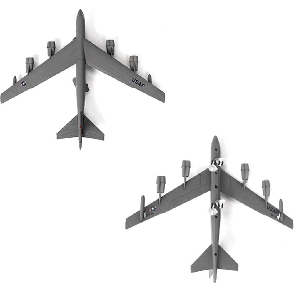 JWQFBC 1:2 Die Cast Alloy Military American B-52 Fighter Aircraft Plane Toys Model w/