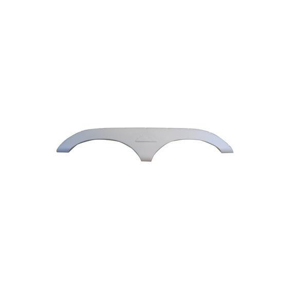 Icon 01626 Tandem Axle Fender Skirt FS772 for Keystone - Polar White