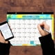 thumbnail image 4 of Calendario de Escritorio En Inglés de Julio de 2025 a Diciembre de 2026, 4 of 6