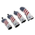 thumbnail image 4 of 2x 4pcs Set Cubierta Portátil Cabeza de Golf Shamjiam Etiqueta Del Número Casco de Golf Deportivo, 4 of 9