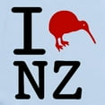 thumbnail image 2 of CafePress - I Love New Zealand Infant Bodysuit - Baby Light Bodysuit, Size Newborn - 24 Months, 2 of 4
