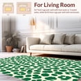 thumbnail image 2 of ODIKA 2'x3' Machine Washable Non-Slip Area Rug, Exotic Leopard Print High Traffic Rug, Green, 284287, 2 of 7