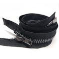 thumbnail image 1 of HAHDAXIA Black Nickel Separating Metal Zipper for Sewing (30 Inch), 1 of 7