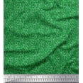 thumbnail image 1 of Soimoi Moss Georgette Fabric Guitar,Piano & Saxophone Musical Instrument Print Sewing Fabric Yard 42 Inch Wide, 1 of 1