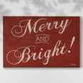 thumbnail image 2 of Red Merry and Bright- Gallery Wrapped Canvas, 2 of 9