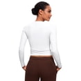 thumbnail image 2 of Remera CRZ YOGA Softembrace Cuello Redondo Ajustada Blanca M, 2 of 6