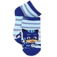 thumbnail image 4 of PJ Masks Boys Girls 6 pack Quarter Style Socks Set (Shoe: 10-4 (Sock: 6-8), White/Multi Quarter), 4 of 7