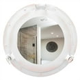 thumbnail image 2 of Nagina International Antique Rustic White Porthole Mirror | Maritime Aluminum Vintage Decor | Pirate's Nautical Theme Nursery Wall Hanging Ideas, 2 of 2