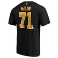 thumbnail image 3 of Men's Fanatics Evgeni Malkin Black Pittsburgh Penguins Team Authentic Stack Name & Number T-Shirt, 3 of 3