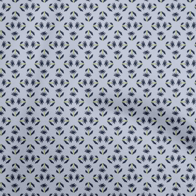 oneOone Rayon Light Blue Fabric Beach Fabric For Sewing Printed Craft Fabric By The Yard 56 Inch Wide