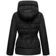 thumbnail image 3 of Marikoo Women’s Belted Puffer Jacket with Hood - Water-Repellent - Adjustable Waist - Himee 16, 3 of 9