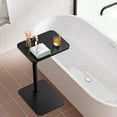 thumbnail image 6 of Sofa Armrest Tray Table for Couch,Side Tv Tray Table, Bamboo Table, Bed Table Adjustable Height Tray Table for Bed Chair or Sofa, Includes Tablet Phone Slot,Black, 6 of 9