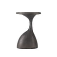 thumbnail image 3 of Christopher Knight Home Lightweight Concrete Outdoor Side Table, Sculptural Oval Design, Copper, 3 of 12
