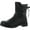 BLACK, variant on PATRIZIA Spring Step Dawna Ankle Boots for Women - Pull-On Ladies Boots with Zipper Closure - Tonal stitching Womens Boots for Outdoor