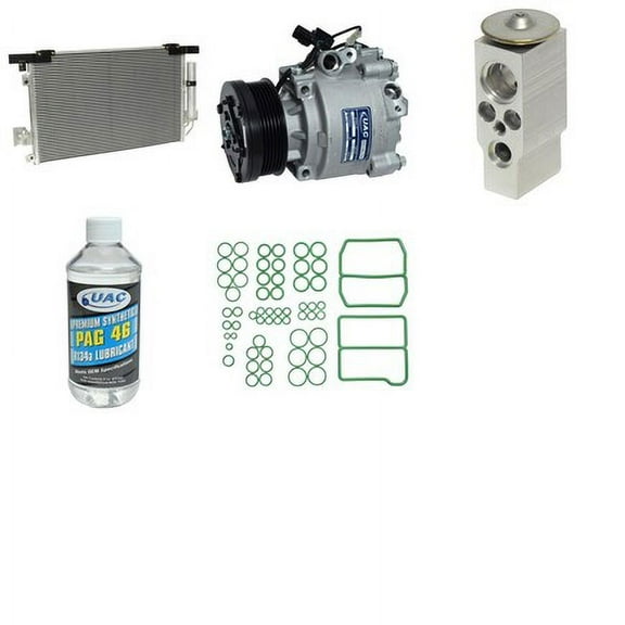 A/C Compressor and Component Kit -- Compressor-Condenser Replacement Kit Fits select: 2011-2012 MITSUBISHI OUTLANDER SPORT, 2015 MITSUBISHI LANCER ES
