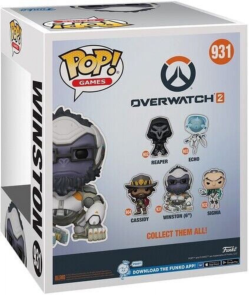 FUNKO POP! SUPER: Overwatch 2 - Winston [New Toy] Vinyl